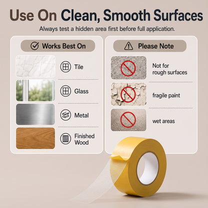 UltraGrip Double-Sided Mounting Tape – Heavy Duty Mesh Adhesive Tape for Home, Office & DIY Projects
